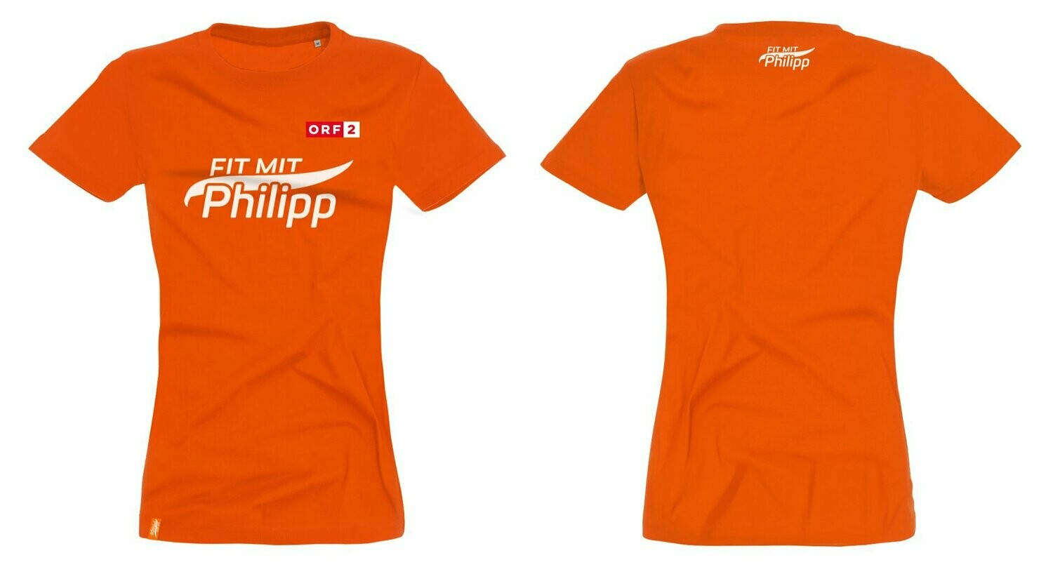 Sea tall circulation Fit mit Philipp T-Shirt orange (Damen) | Bekleidung | ORF-Shop