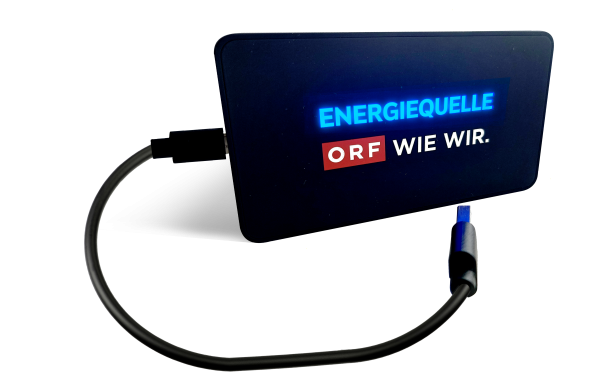 ORF Powerbank „Energiequelle“